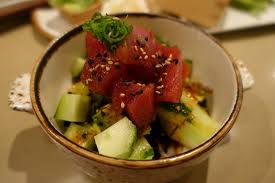 Bamboo Sushi signature dishes Salmon Poke
Chirashi Bowl
Seared Albacore